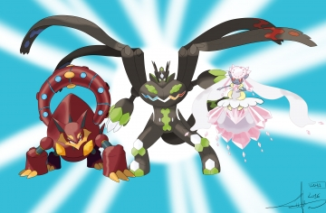 Pokémon Dessinez Les Tous Challenge 081 - #718, #719, #721