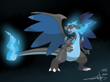 Pokémon Dessinez Les Tous Challenge 090 - #006 - Méga Dracaufeu X