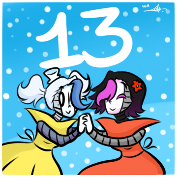 Commission : Calendrier de l'avent Mettablook ~ 13 décembre