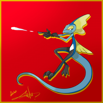 Pokémon Dessinez Les Tous Challenge 120 - #818 - Lézargus