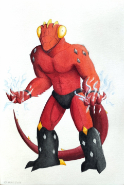 Gormiti fanart - Electricon
