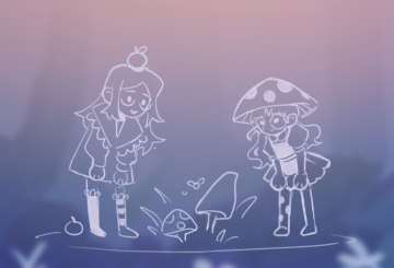 Mushroom & capybara