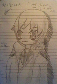 Premier dessin fait au lycée