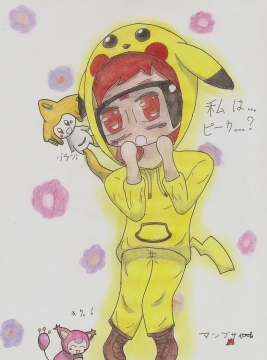 Max en Pikachu !