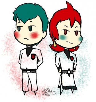 Team Rocket 'babies' (≧◡≦)