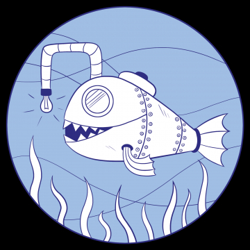 Inktober 1 : fish