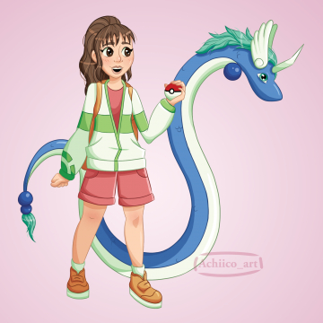 Dresseur pokemon 7 : chihiro et haku