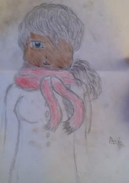 Une fille...