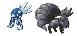 Un oeuf de Dialga et un Feunard obscur