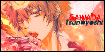[Photoshop] Sawada Tsunayoshi