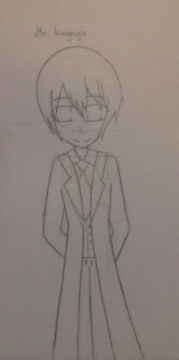 Croquis : Monsieur Kirigaya (OC) 
