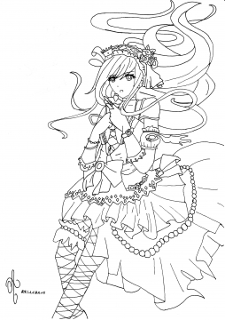 Fille Manga