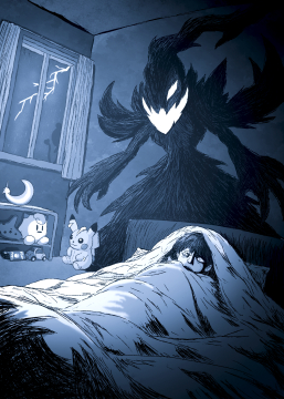 Petit Darkrai dans la nuit
