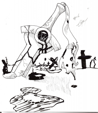 inktober 6 sword