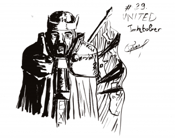 Inktober 29, 28, 27