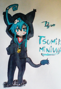 Tsumiki Miniwa (Enfin un dessin un peu potable)