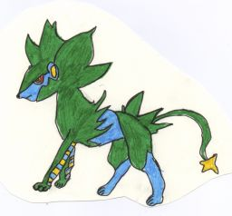 luxray mal fait(héhé ça rime)