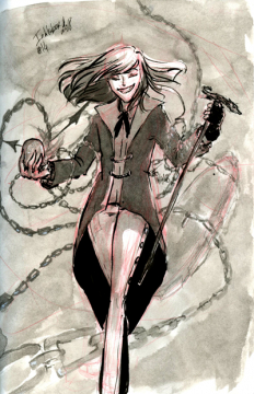 Inktober 14 CLOCK