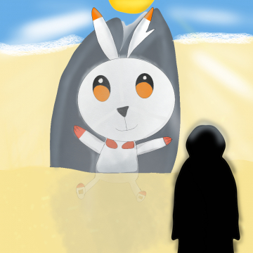 Flambino sur la plage