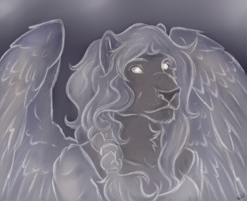 Lionne aérien 