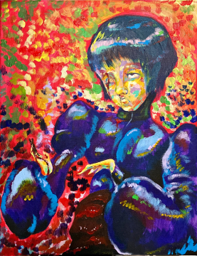 Seule peinture de Jeff 