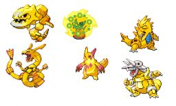 des pokémon d'or