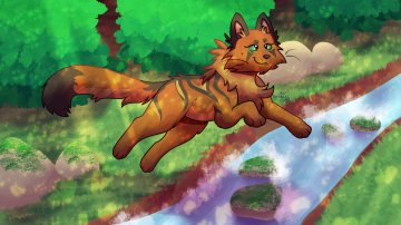 Artfight 2025 - Patrouille en forêt