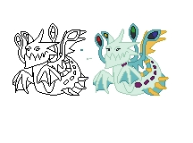 Un petit peu de pixel art...