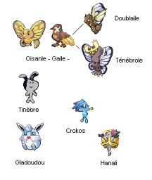 Suite des Pokémon de Hoka.