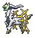 Voici notre Arceus de Battle au repos