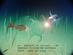 o.o un vrai sharpedo Vs un relicant?!