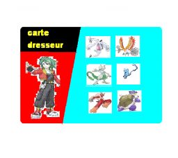 carte dresseur
