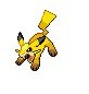 Une fusion de Pikachu,raichu et ratata.