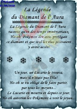 La légende du Diamant de l'Aura 