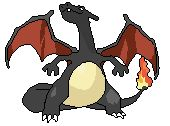 Pixel-Over 4 mode de l'Anime! Voici Dracaufeu Shiney!
