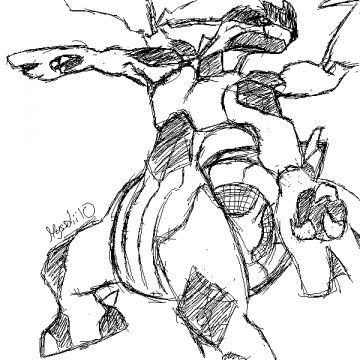(Esquisse - Solid) Zekrom