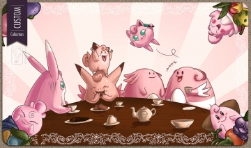 Custom Playmat - Tea Party