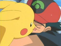 sacha et pikachu