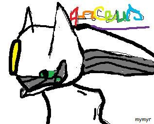 .::.Arceus également sur paint.::.