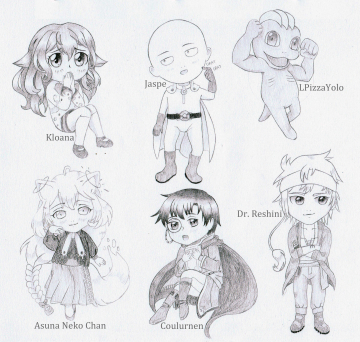 Loterie - chibis!