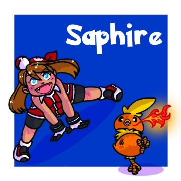 Carte Mémory Pokespe - Saphire...