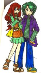 Drew et Flora