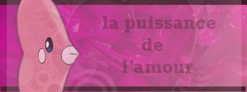l'amour