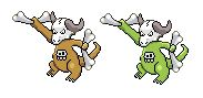 evolution de ossatueur "???????" et sont shini 