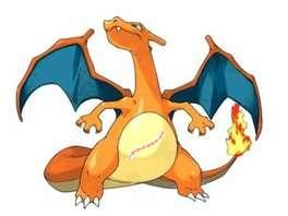 Dracaufeu avec cicatrice