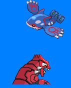 combat groudon kyogre