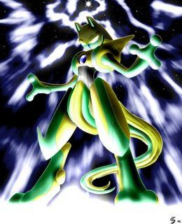 la fusion de deoxys shyne et de mewtwo 