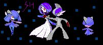 §ly / Recoloration-Scratch  / Le mariage de Galame et de Gardevoir .