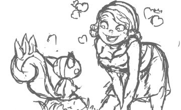 Charlotte et le Prince des Ecureuils. 