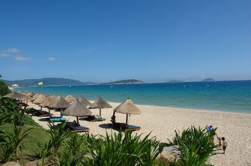 je suis aller sur cette plage